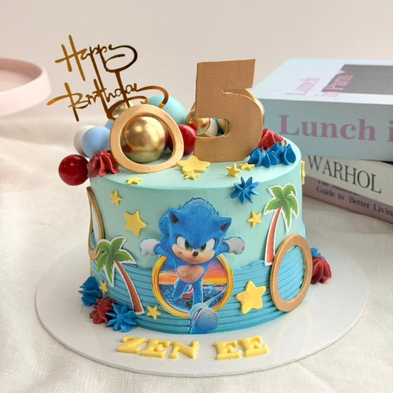 Sonic Runner Cake