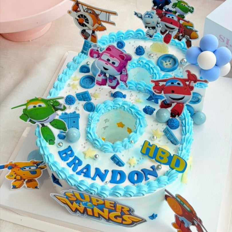 Super Wings Squad Cake