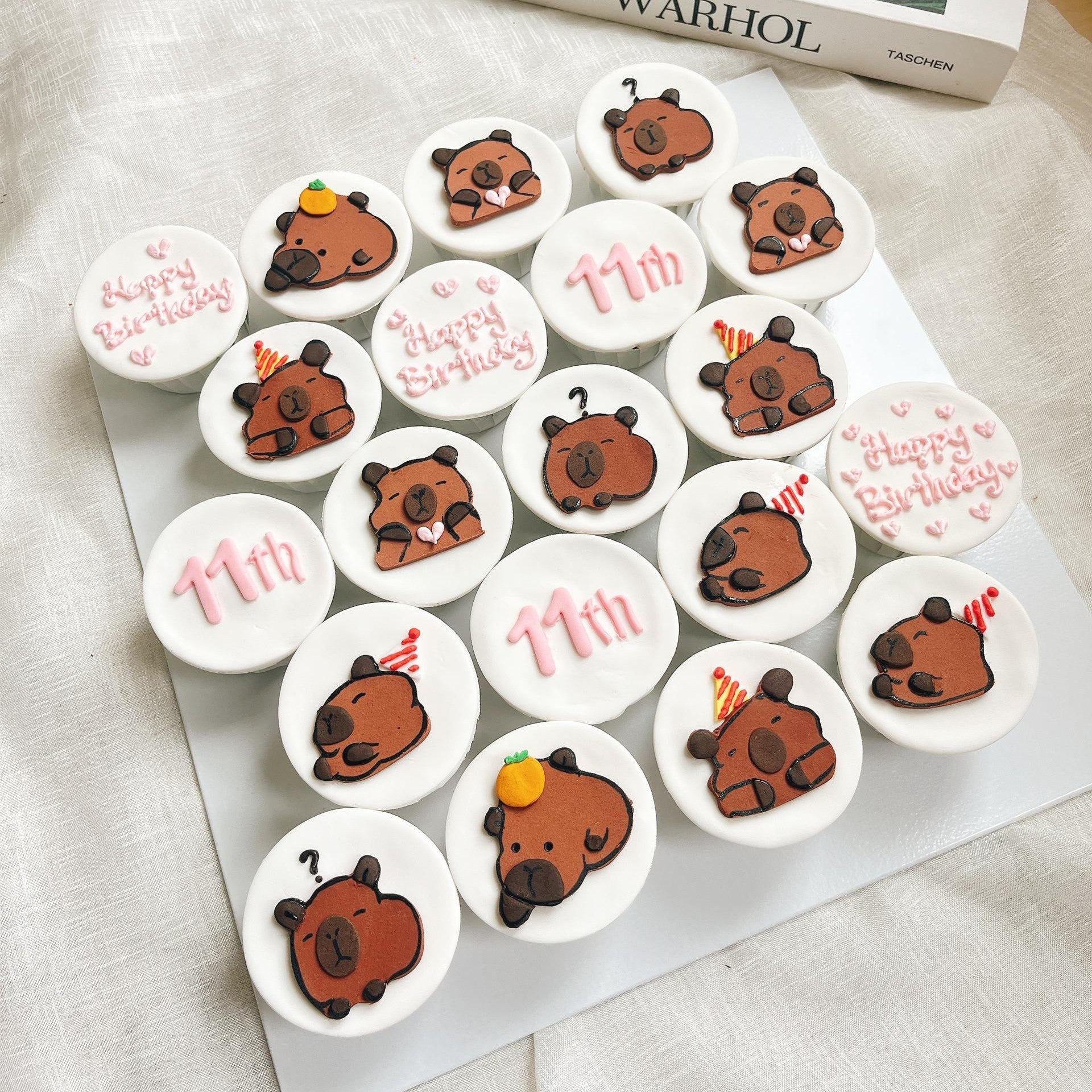 Capybara Cupcake