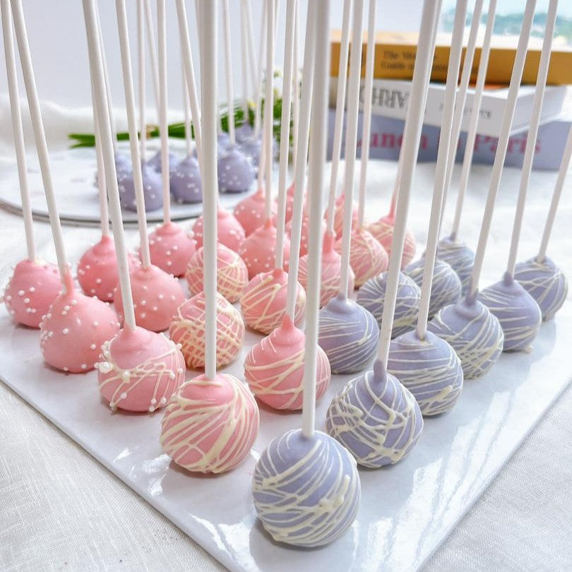 Purple Pink Cake Pop