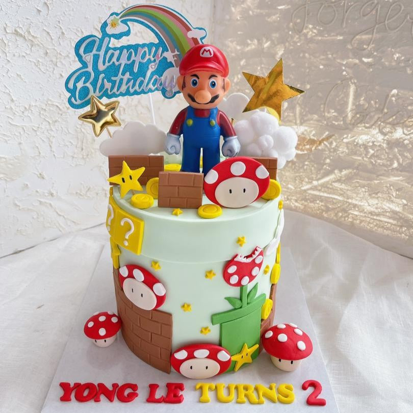 Mario in Town Cake