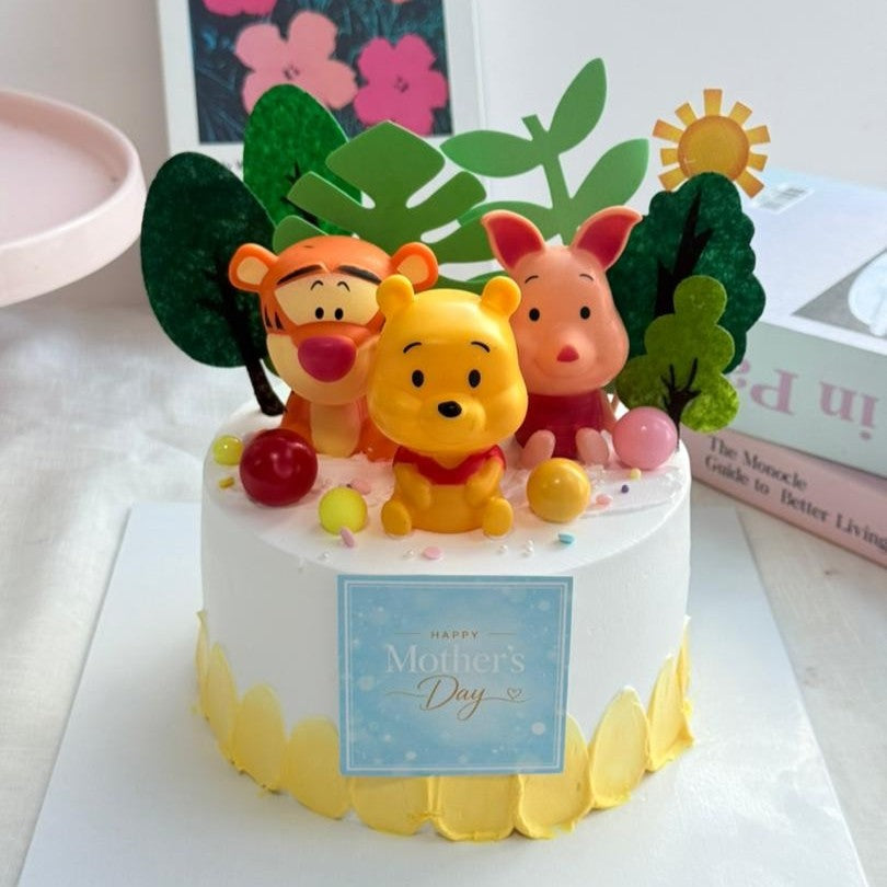 Winnie The Pooh Friends Cake