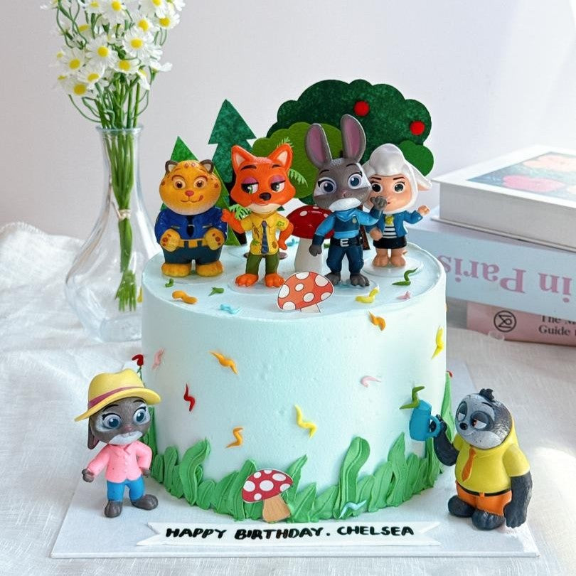 Zootopia Theme Cake