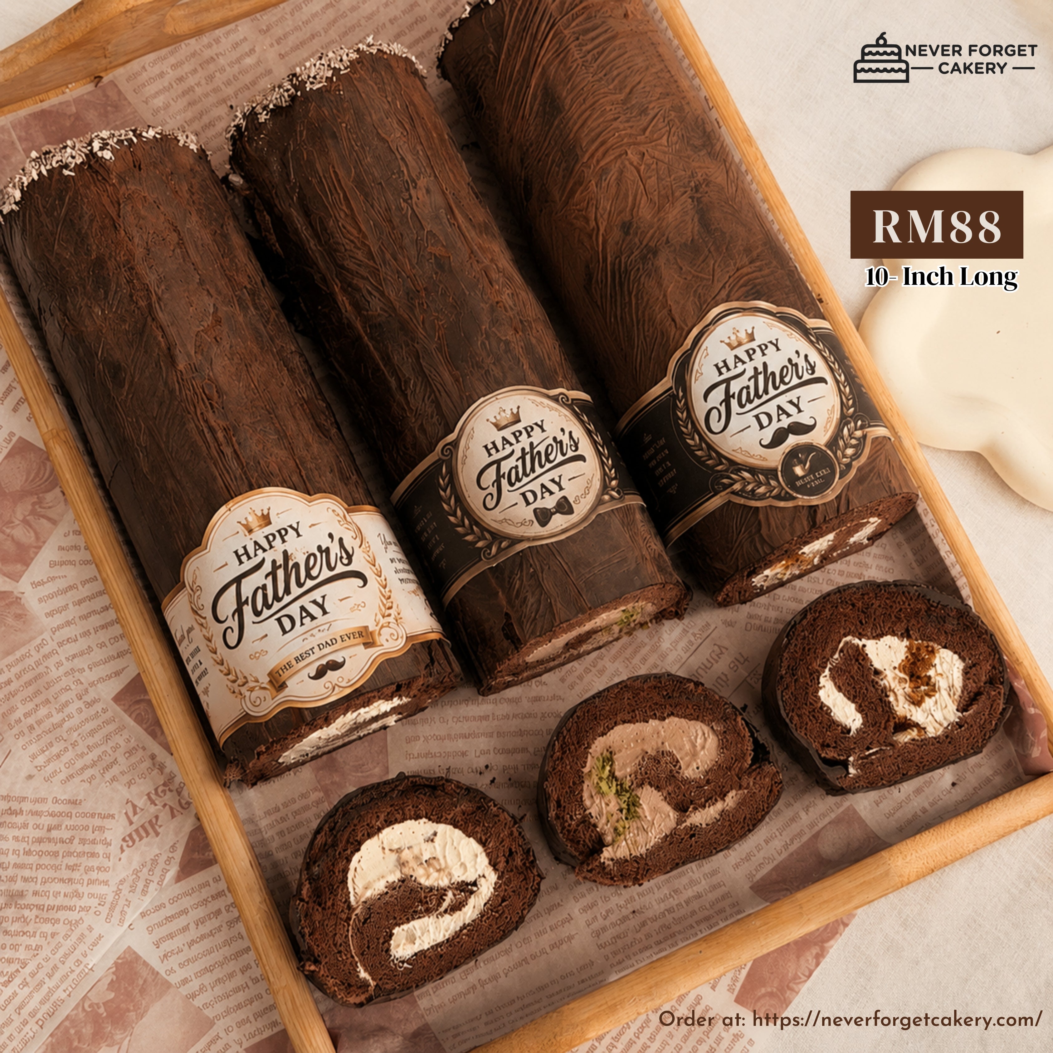 Cigar Father's Day Cake
